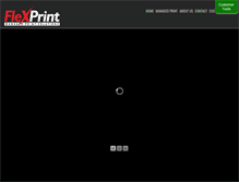 Tablet Screenshot of flexprintinc.com